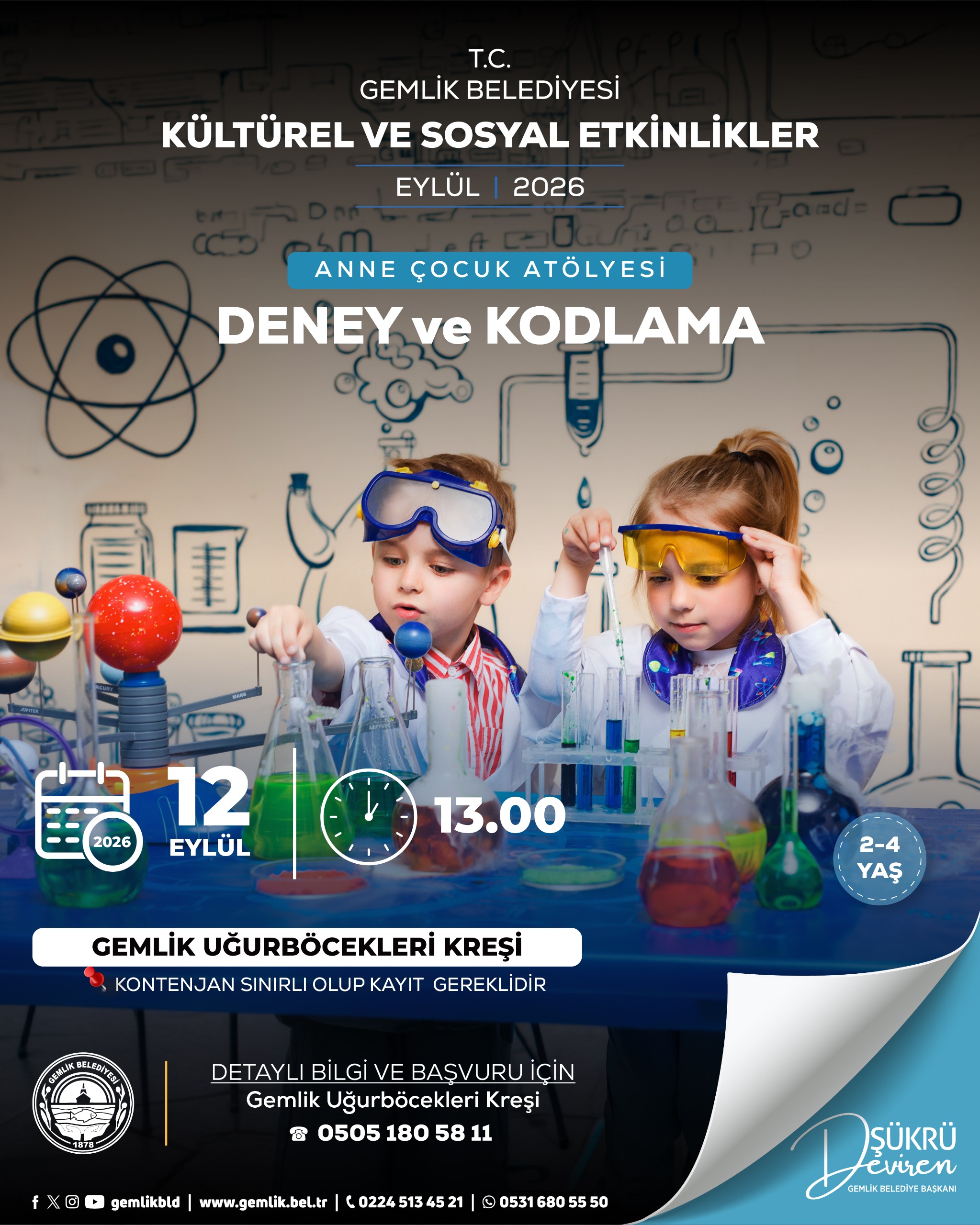 Anne Çocuk Atölyesi - Deney ve Kodlama